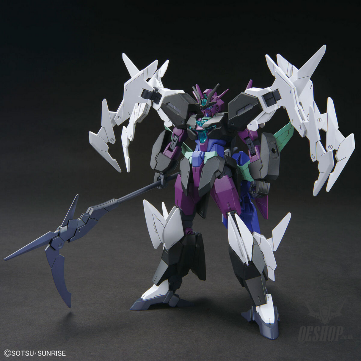 1/144 HGGBM 06 Plutine Gundam (Gundam Build Metaverse) Scale Model Kits