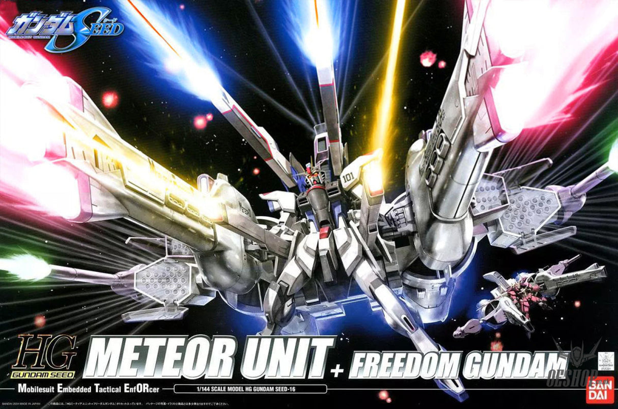 1/144 HGGS 16 Meteor Unit + Freedom Gundam Scale Model Kits