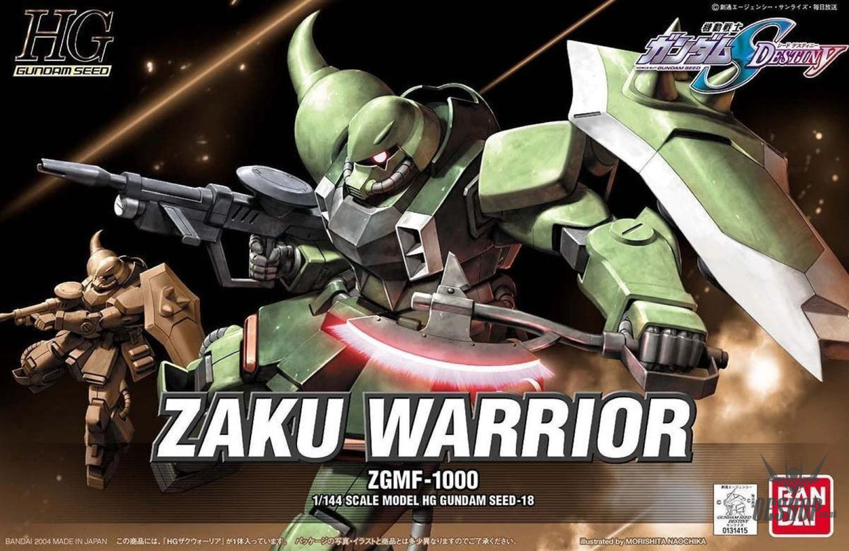 1/144 HGGS 18 Zaku Warrior Scale Model Kits