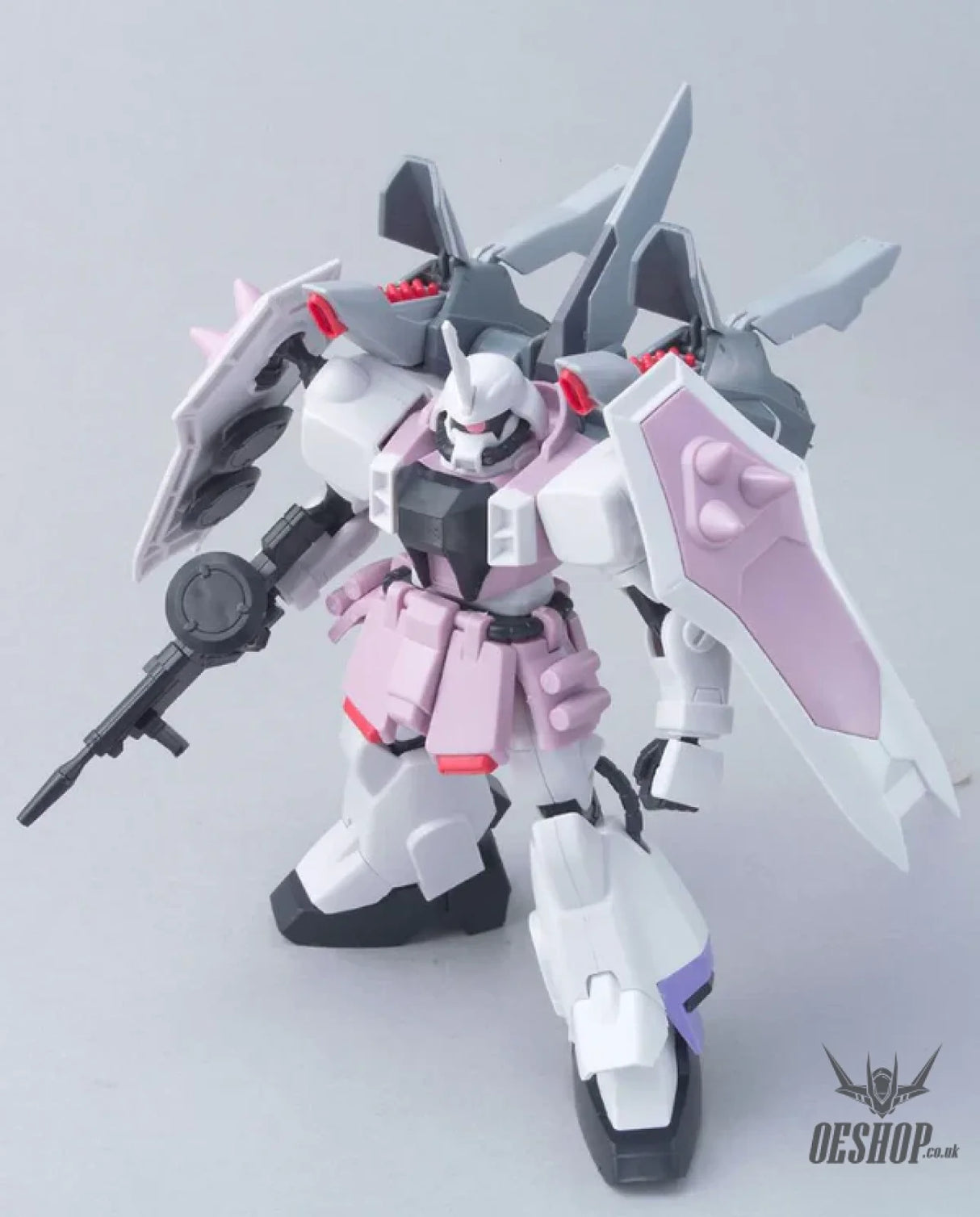 1/144 HGGS 28 Blaze Zaku Phantom (Rey Za Burrel Custom) Scale Model Kits