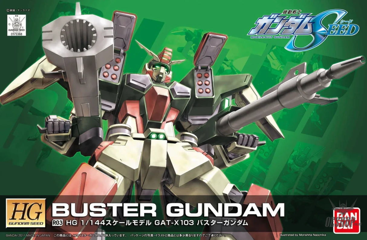 1/144 HGGS R03 Buster Gundam (Remaster) Scale Model Kits