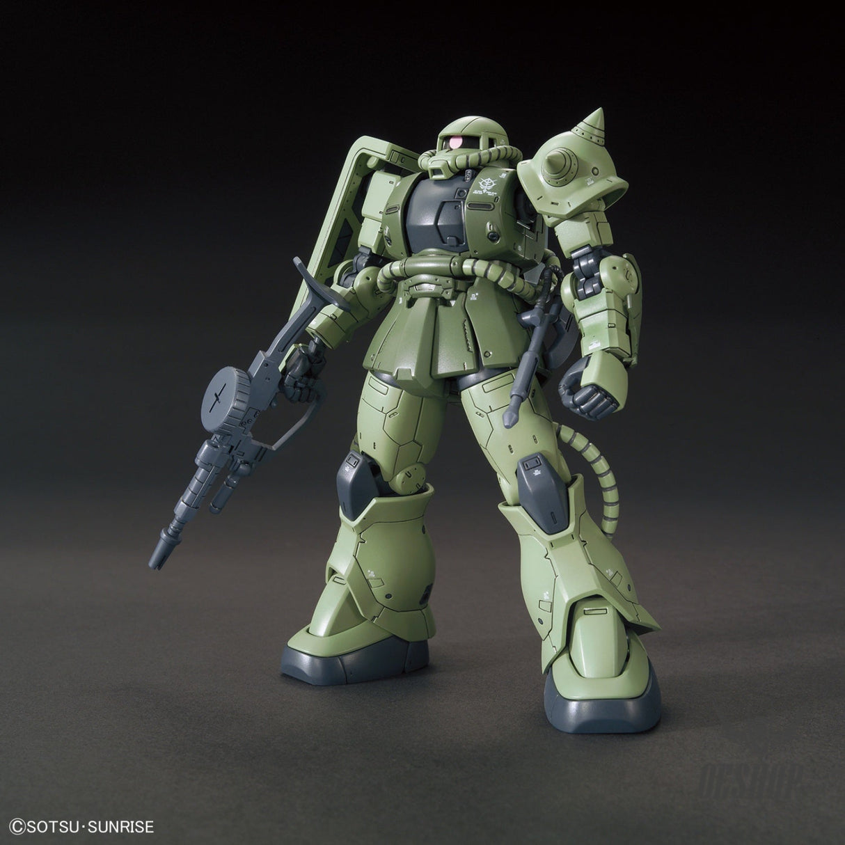 1/144 HGGTO 016 MS-06C Zaku II Type C / Type C-5 Scale Model Kits