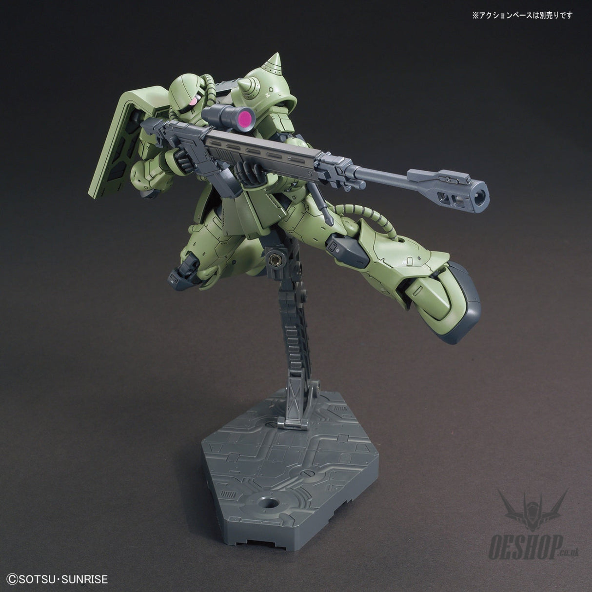 1/144 HGGTO 016 MS-06C Zaku II Type C / Type C-5 Scale Model Kits