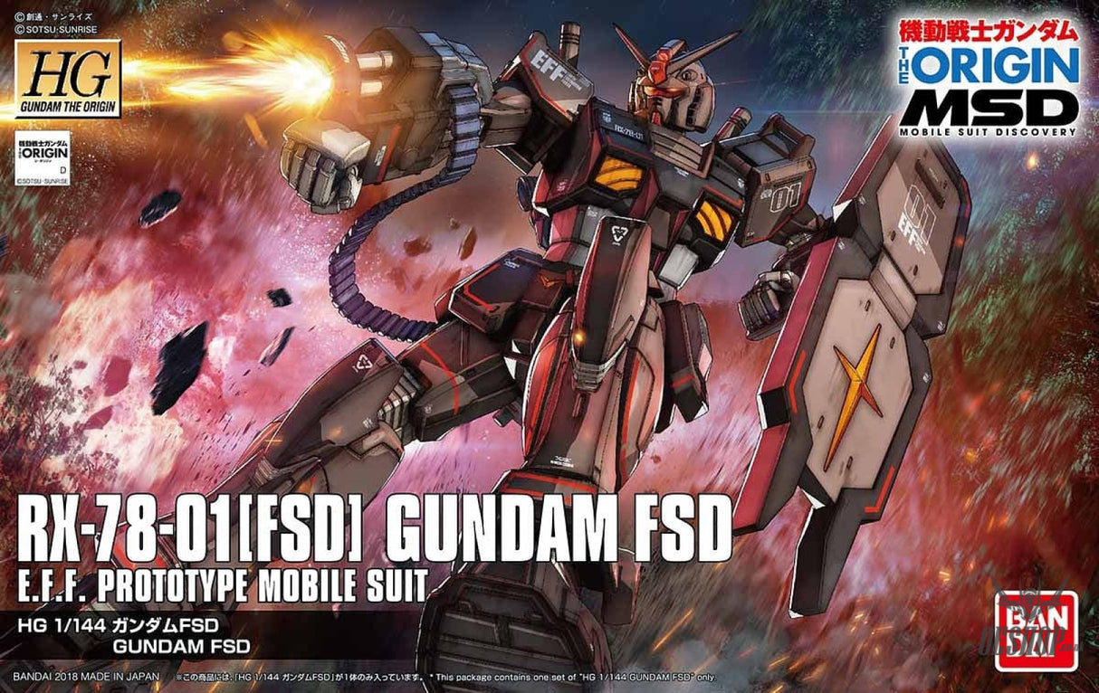 1/144 HGGTO RX-78-01 Gundam FSD Bandai 30.99 OEShop