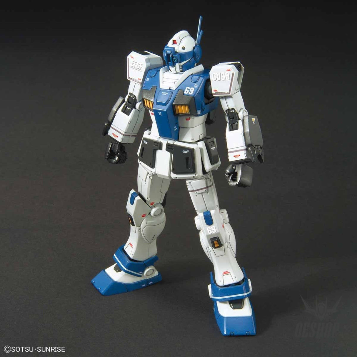 1/144 HGGTO 022 RGM-79HC GM Guard Custom Scale Model Kits