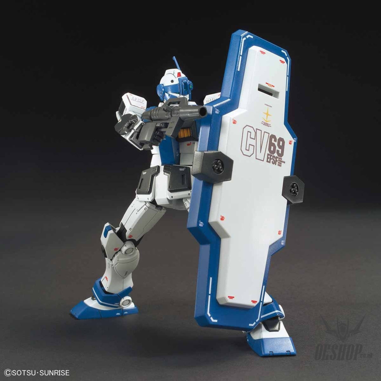1/144 HGGTO 022 RGM-79HC GM Guard Custom Scale Model Kits