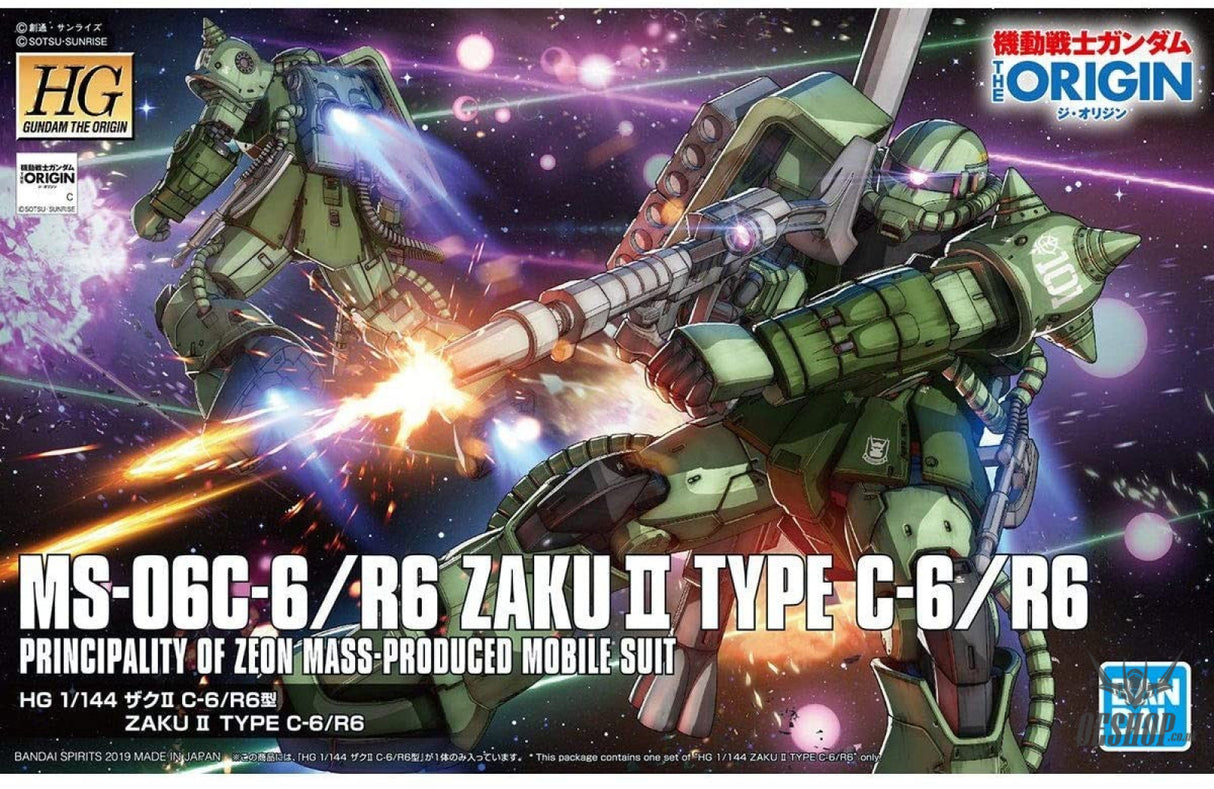 1/144 HGGTO 025 Zaku II Type C-6/R6 Bandai 25.99 OEShop