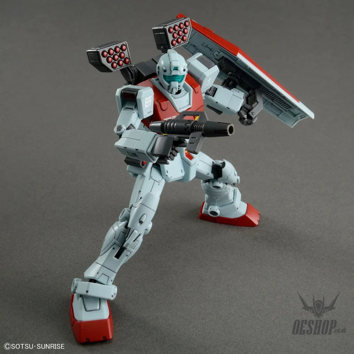 1/144 HGGTO RGM-79 GM (Shoulder Cannon/ Missile Pod) Scale Model Kits