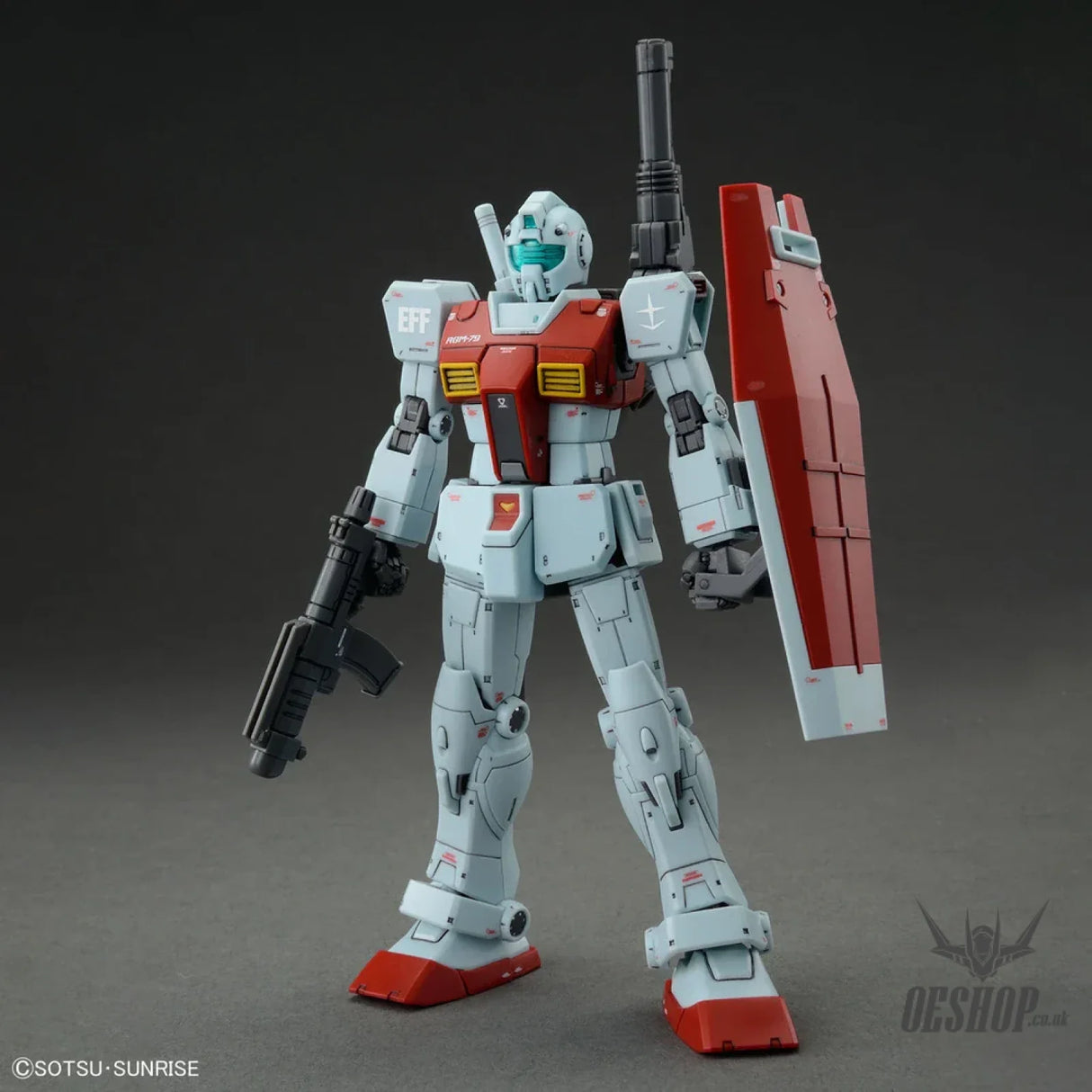 1/144 HGGTO RGM-79 GM (Shoulder Cannon/ Missile Pod) Scale Model Kits