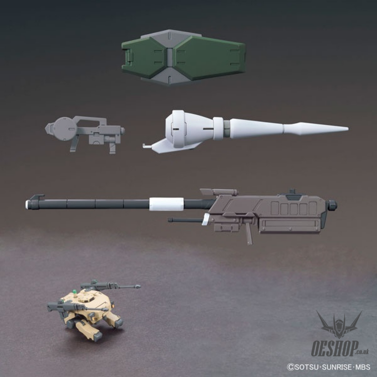 1/144 HGIBA 001 MS Option Set 1 & CGS Mobile Worker Scale Model Kits