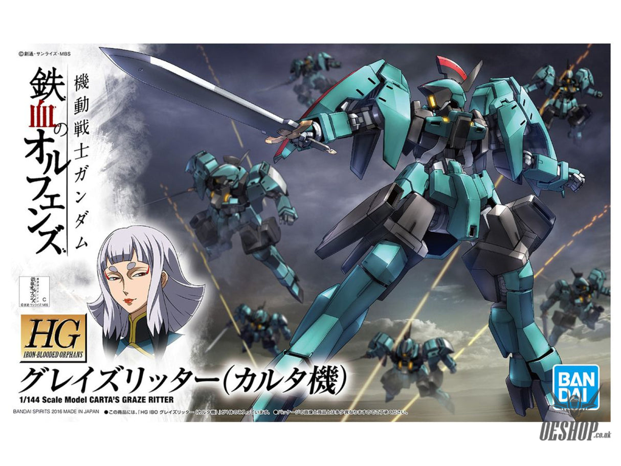 1/144 HGIBO 017 Carta’s Graze Ritter Scale Model Kits