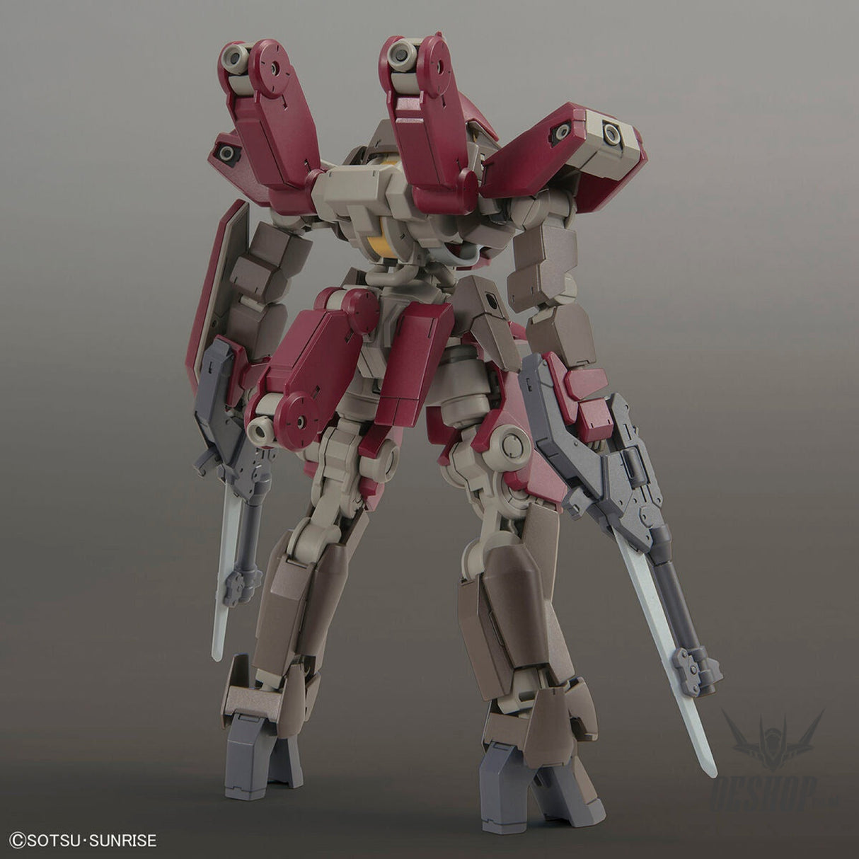 1/144 HGIBO 044 Cyclase’s Schwalbe Custom Gundam Scale Model Kits