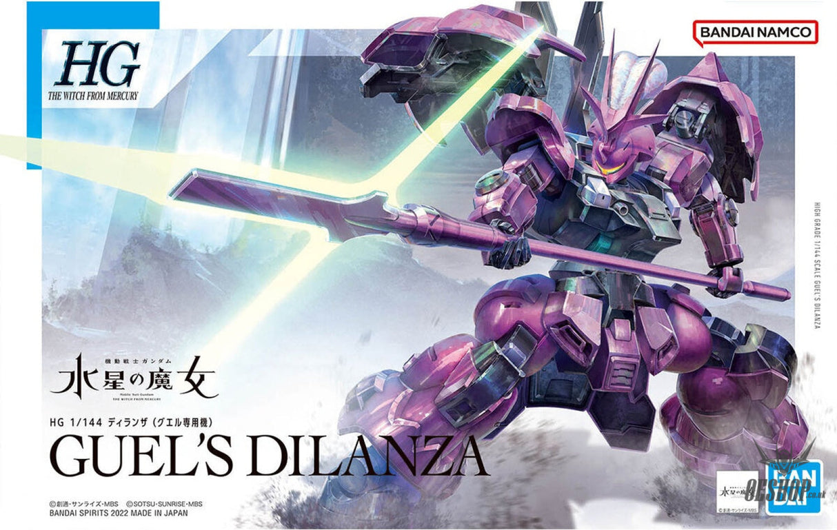 1/144 HGTWFM 04 Guel’s Dilanza (The Witch from Mercury) Scale Model Kits