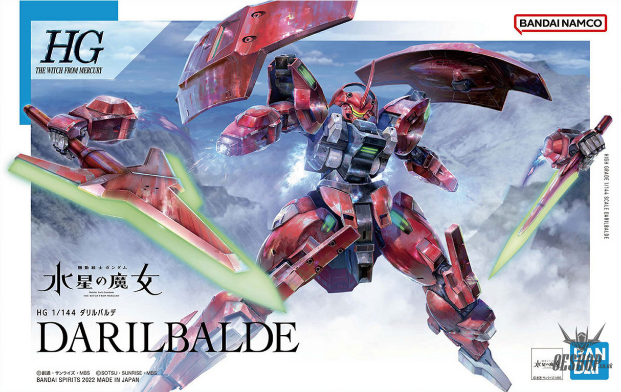 1/144 HGTWFM 08 Darilbalde (The Witch from Mercury) Scale Model Kits