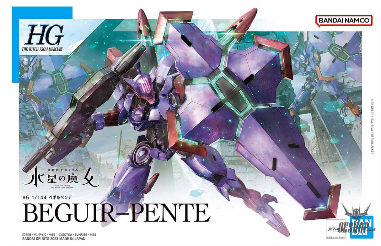 1/144 HGTWFM 12 Beguir-Pente (The Witch from Mercury) Scale Model Kits