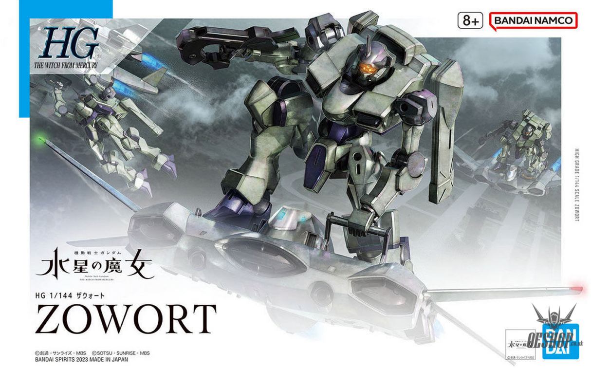 1/144 HGTWFM 14 HG Zowort (The Witch from Mercury) Scale Model Kits