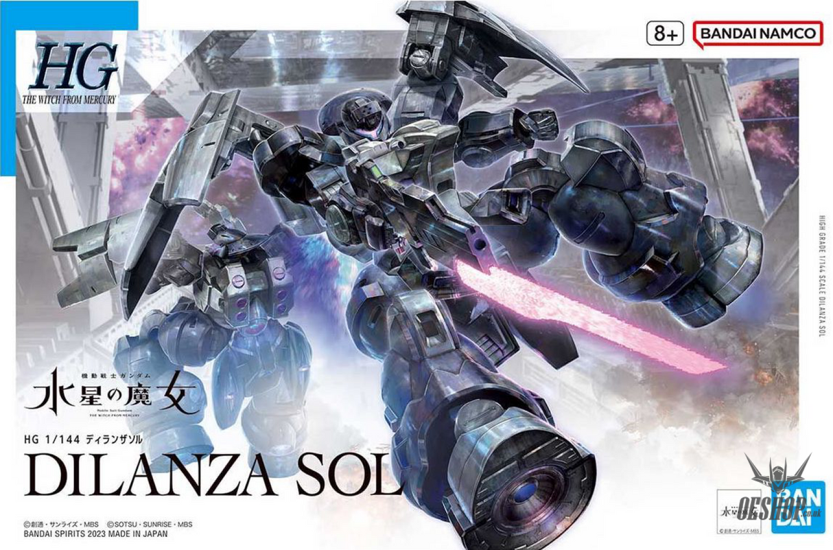 1/144 HGTWFM 21 Dilanza Sol (The Witch from Mercury) Scale Model Kits
