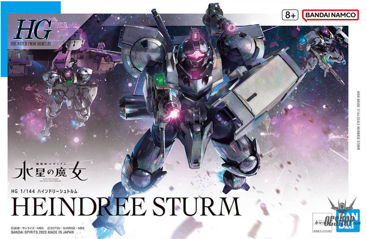 1/144 HGTWFM 22 Heindree Sturm (Mobile Suit Gundam: The Witch from Mercury) Scale Model Kits