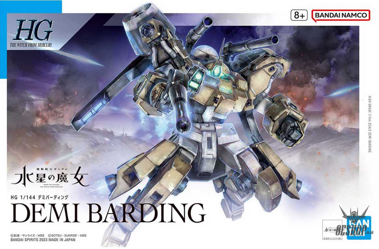 1/144 HGTWFM 23 Demi Barding (Mobile Suit Gundam: The Witch from Mercury) Scale Model Kits