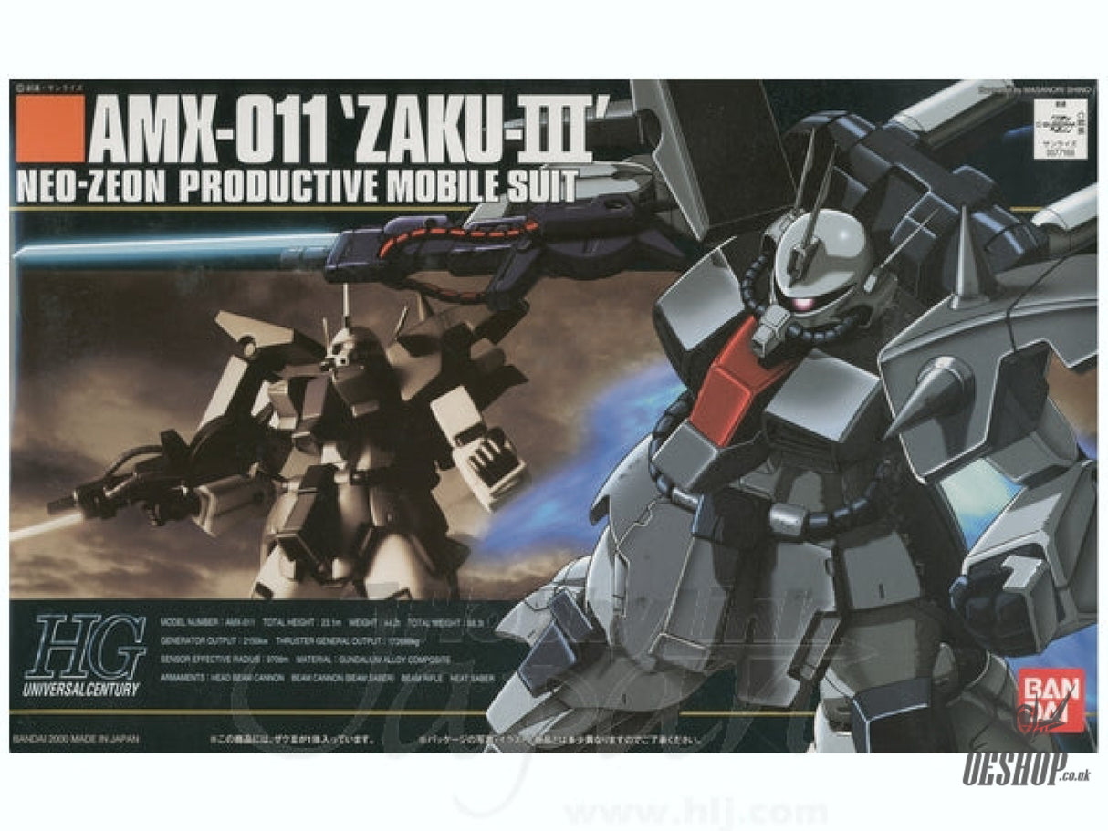 1/144 HGUC 014 AMX-011 ZAKU III Scale Model Kits