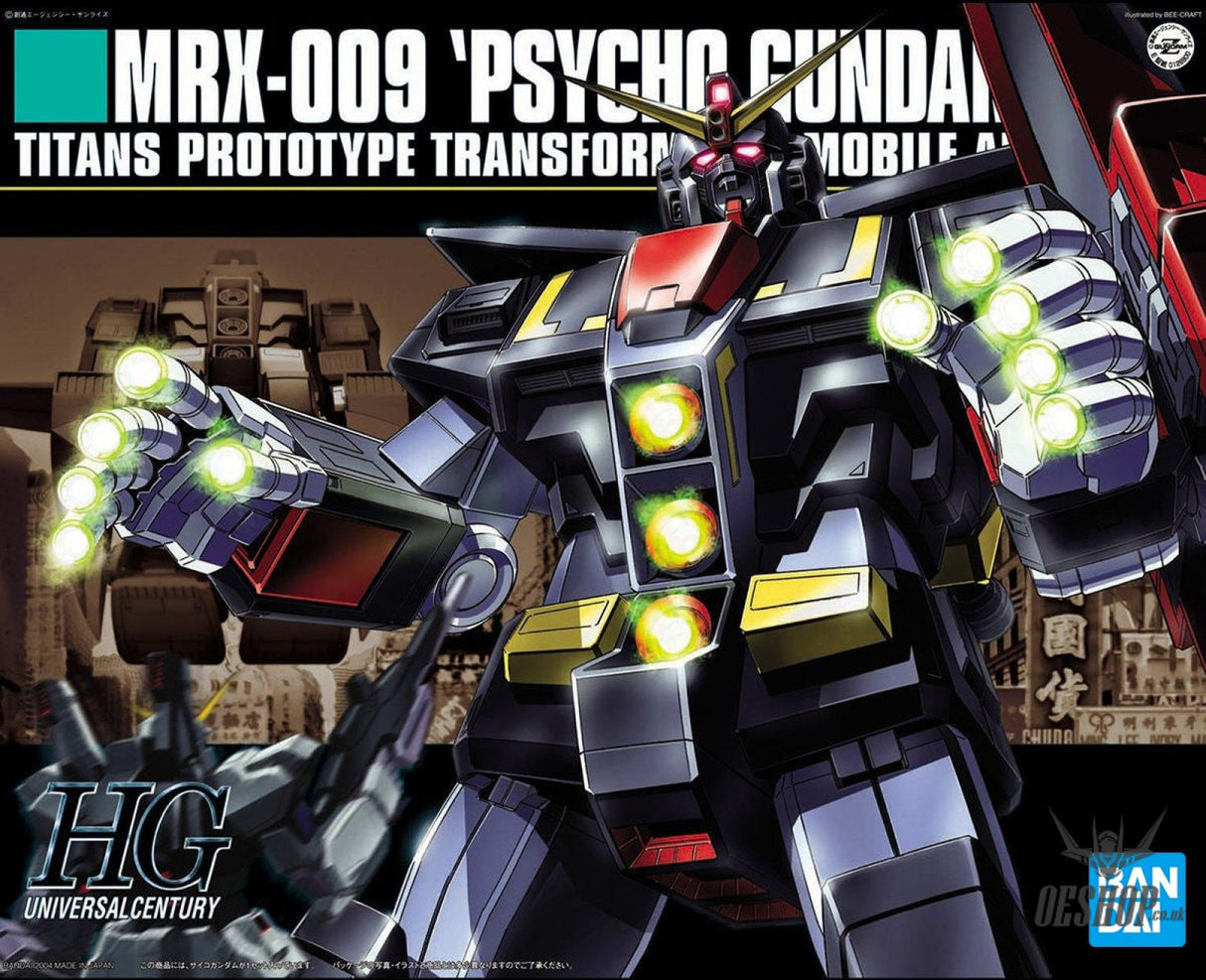 1/144 HGUC 049 Psycho Gundam Scale Model Kits