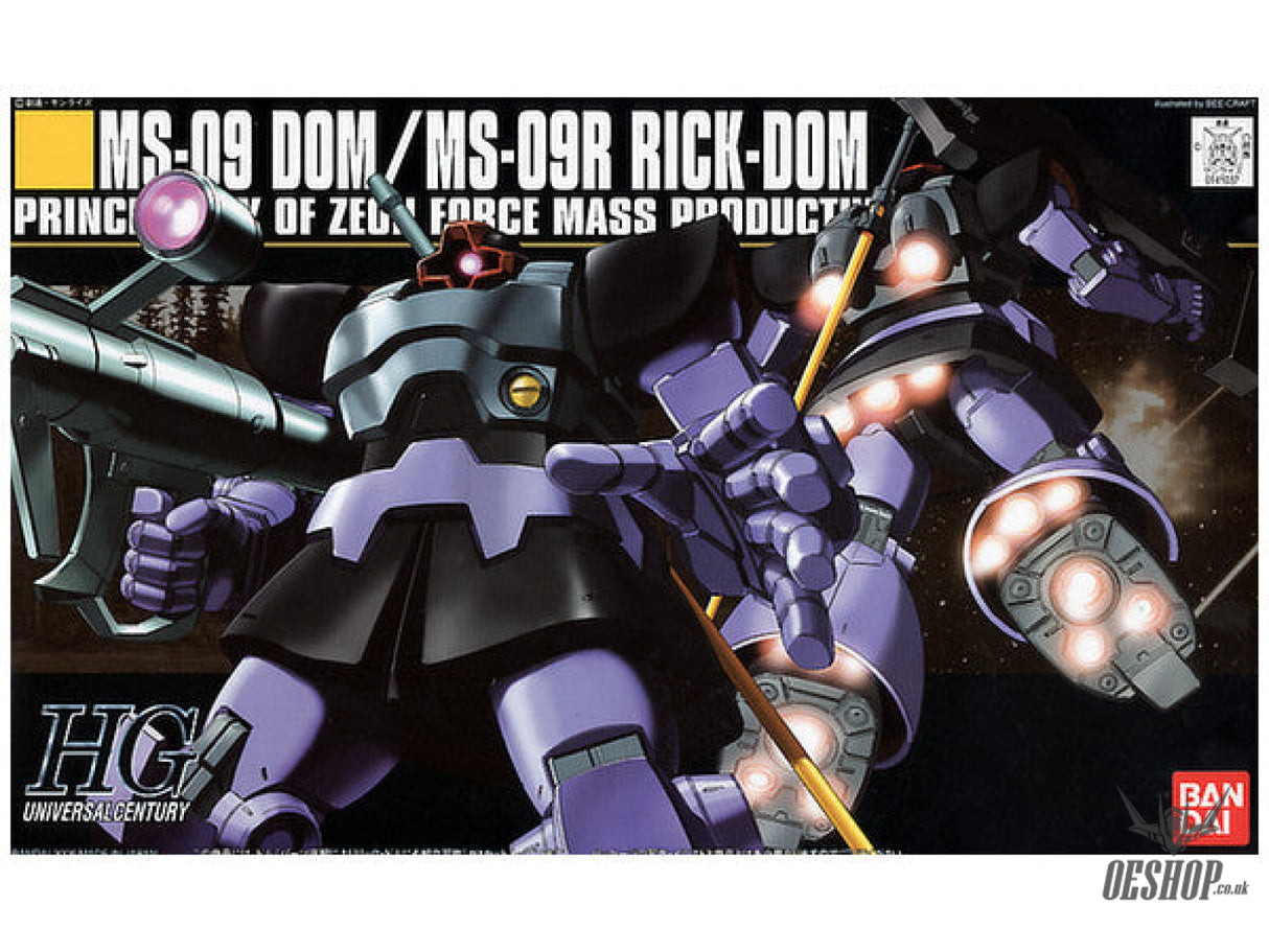 1/144 HGUC 059 Dom/Rick-Dom Scale Model Kits