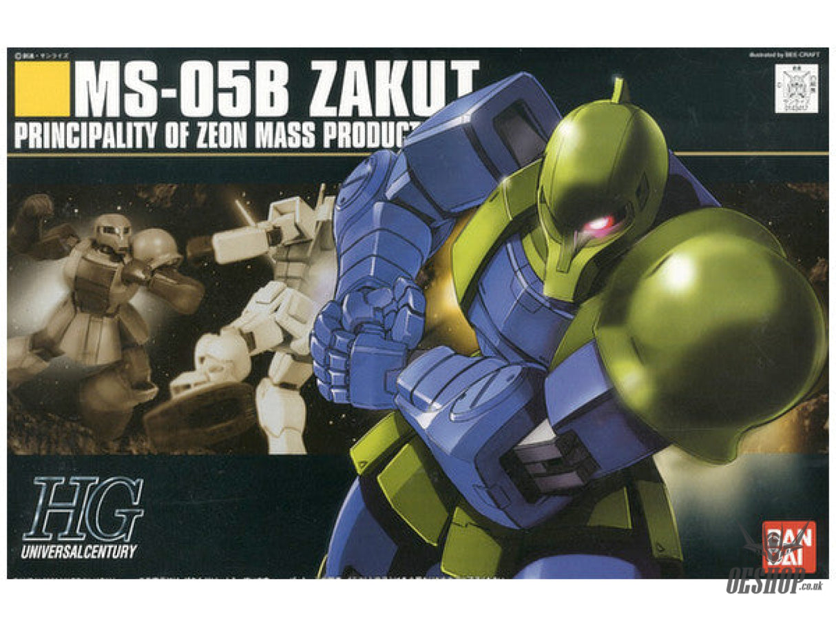 1/144 HGUC 064 MS-05B Zaku I Scale Model Kits