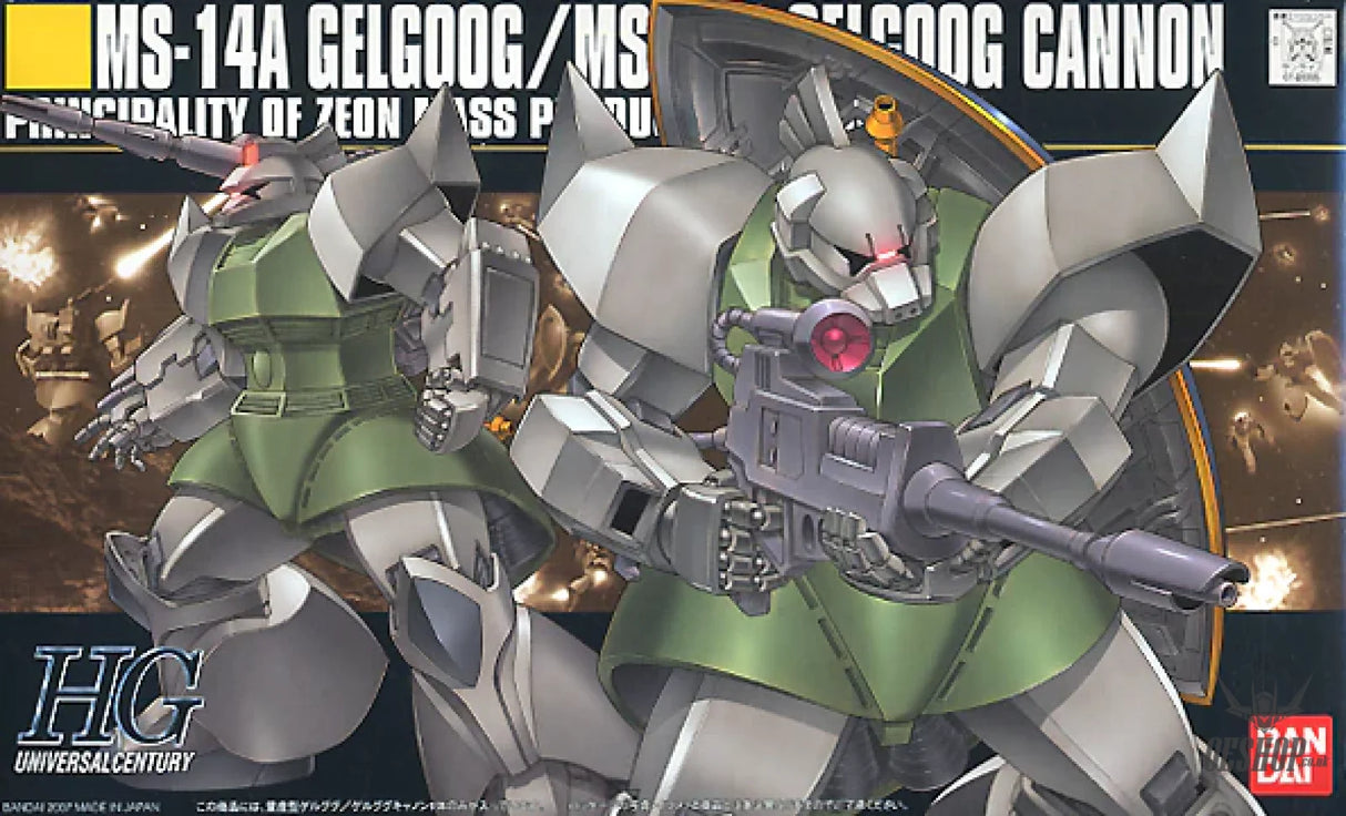 1/144 HGUC MS-14A Gelgoog / MS-14C Gelgoog Cannon Scale Model Kits