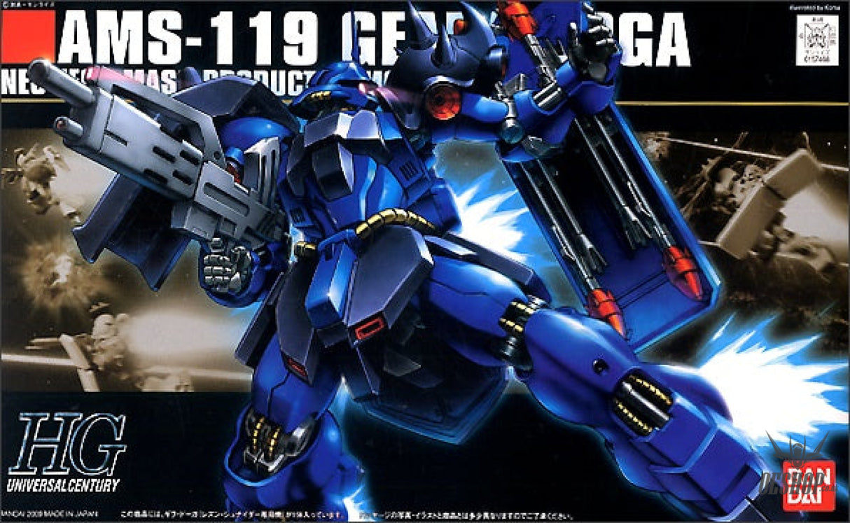 1/144 HGUC 092 AMS-119 Geara Doga Rezin Custom Scale Model Kits