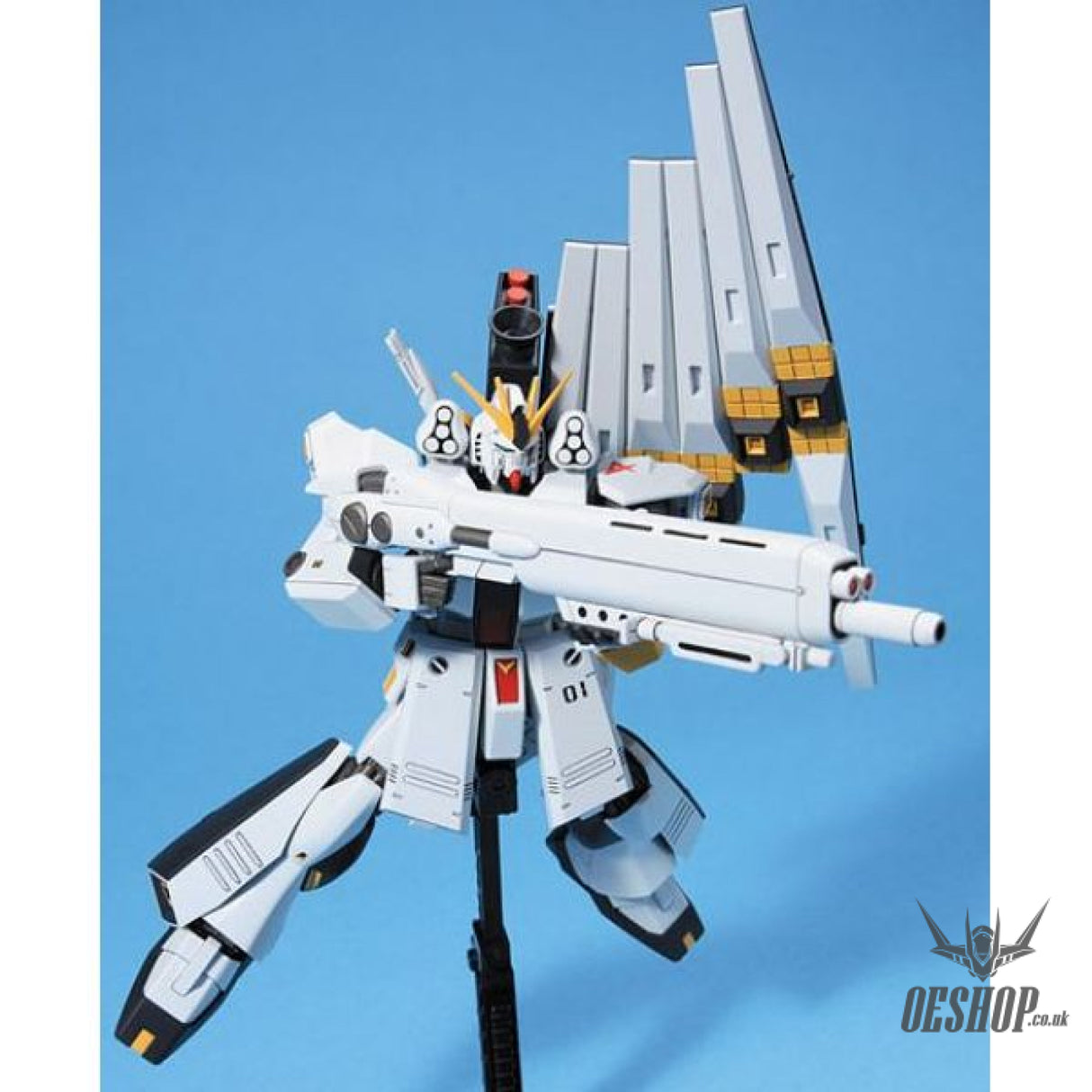 1/144 HGUC 093 NU Gundam Heavy Weapon System Scale Model Kits