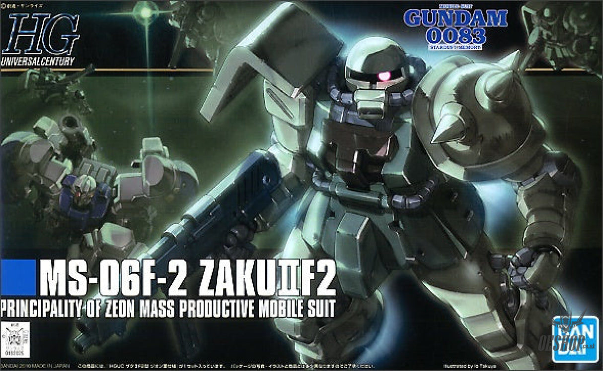 1/144 HGUC 105 MF-06F-2 Zaku II F2 (Zeon Type) Scale Model Kits