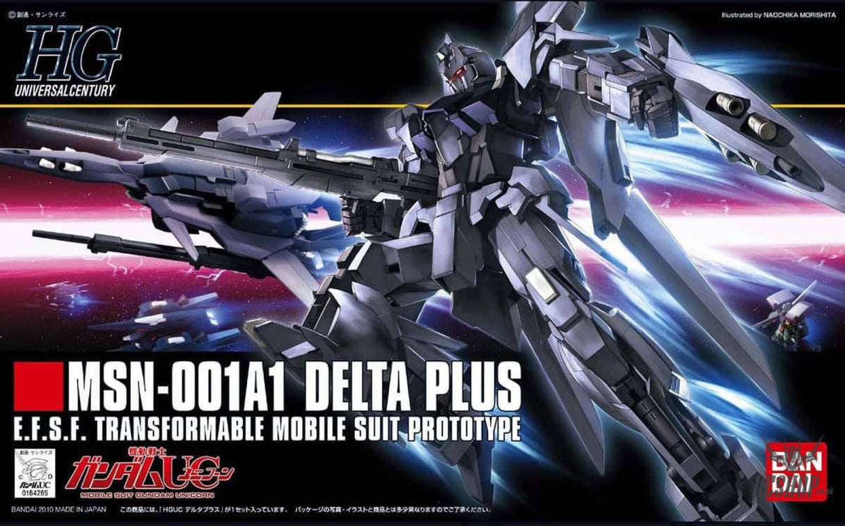 1/144 HGUC 115 Delta Plus Scale Model Kits