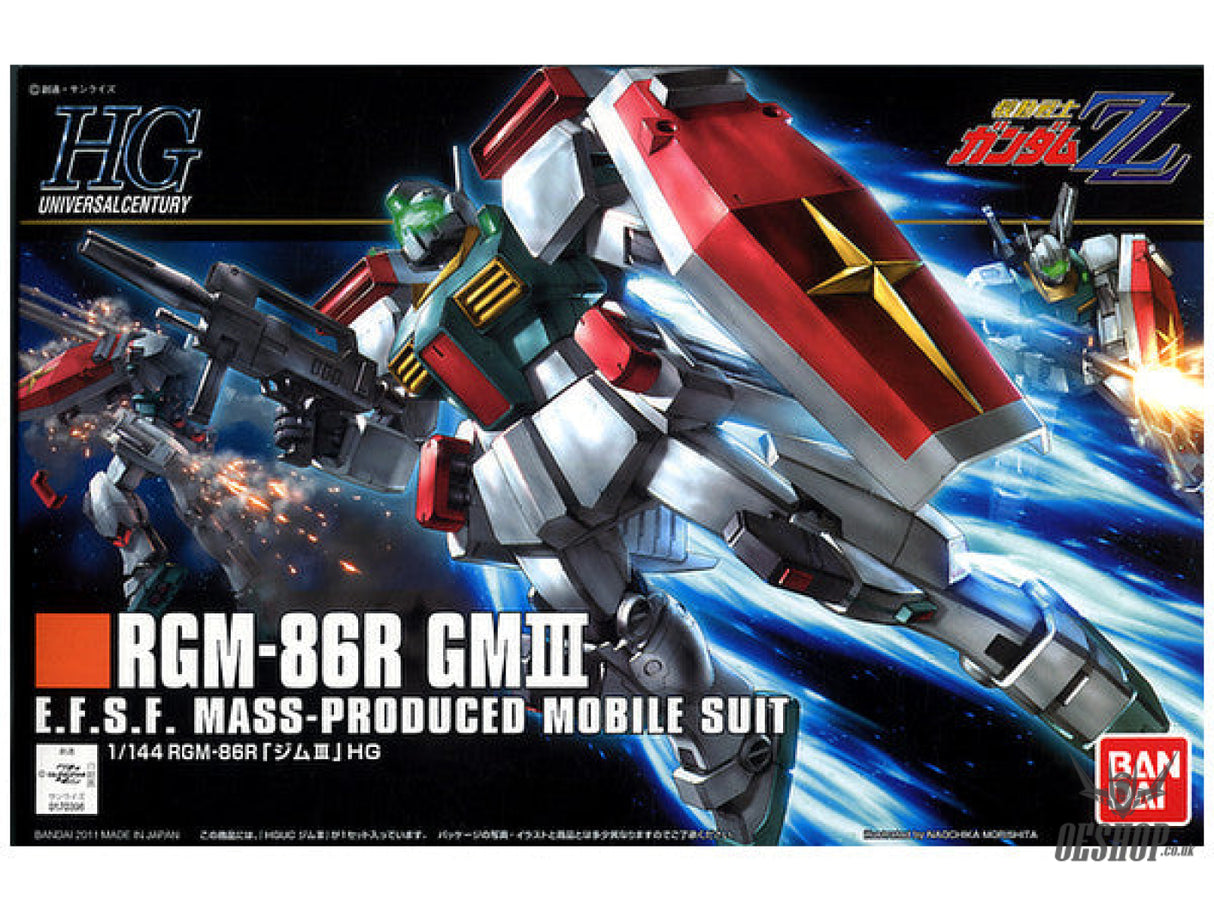 1/144 HGUC 126 RGM-86R GM III E.F.S.F. Mass-Produced Mobile Suit Scale Model Kits