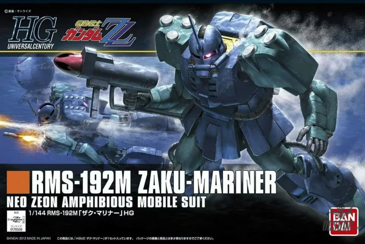 1/144 HGUC 143 RMS-192M Zaku Mariner Scale Model Kits