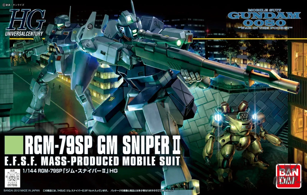 1/144 HGUC 146 RGM-79SP GM Sniper II Scale Model Kits
