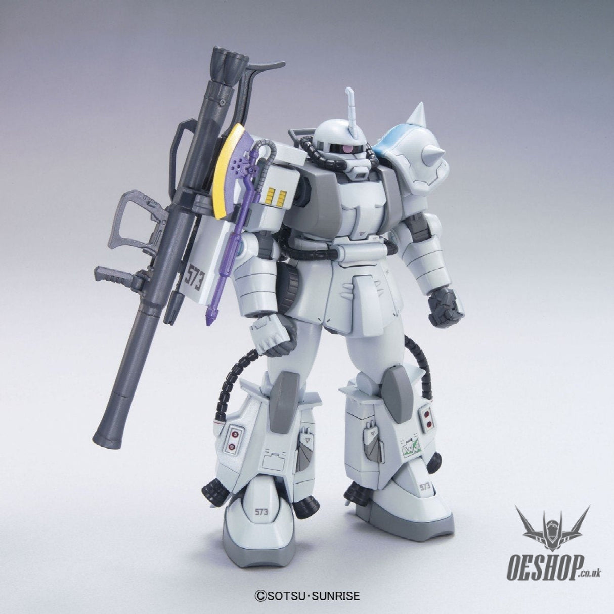 1/144 HGUC 154 MS-06R-1A Zaku II Shin Matsunaga Scale Model Kits
