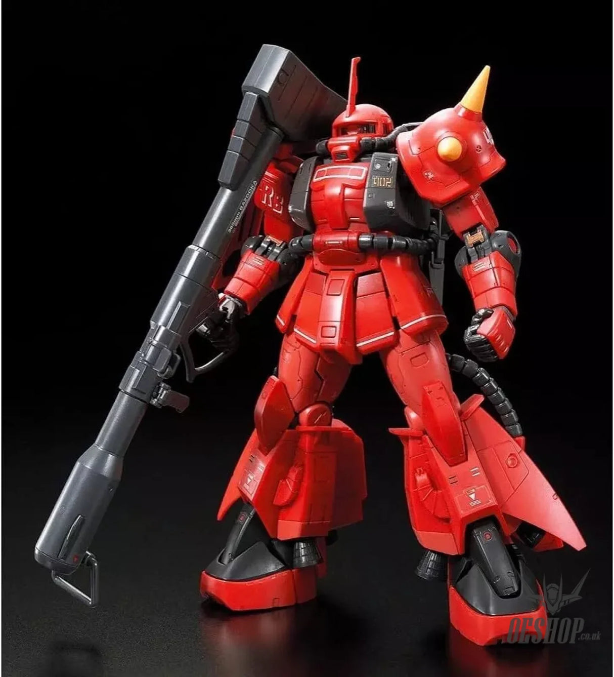 1/144 HGUC 166 MS-06R2 Zaku II J.Ridden Customize Scale Model Kits