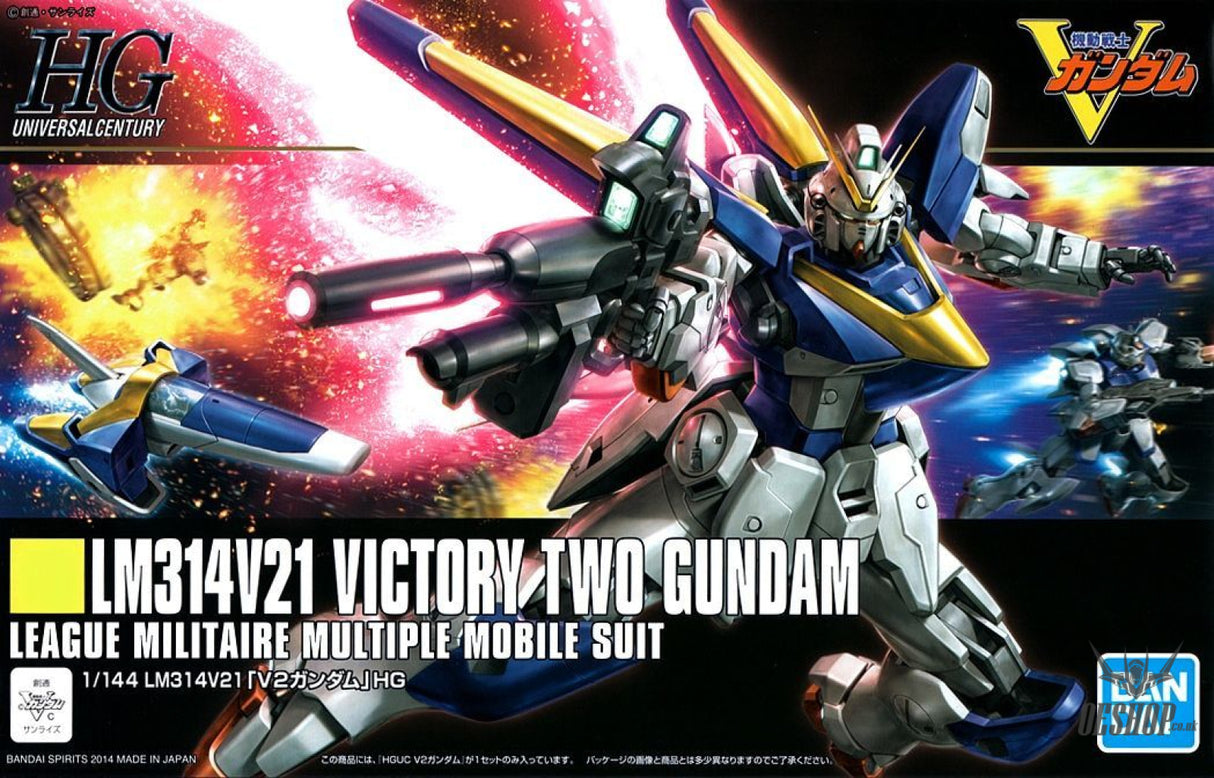 1/144 HGUC 169 V2 Victory Two Gundam Scale Model Kits