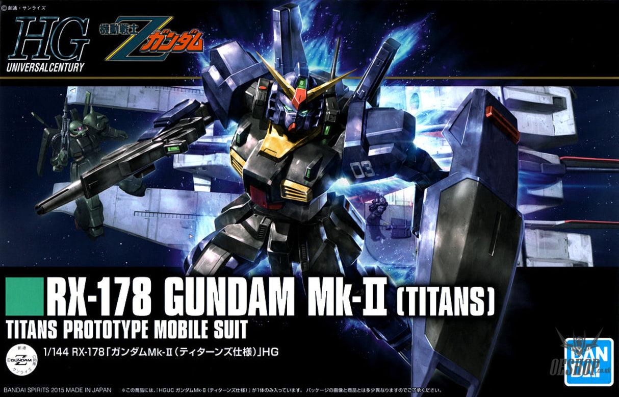 1/144 HGUC Revive RX-178 Gundam Mk-II (Titans Version) Bandai 18.98 OEShop