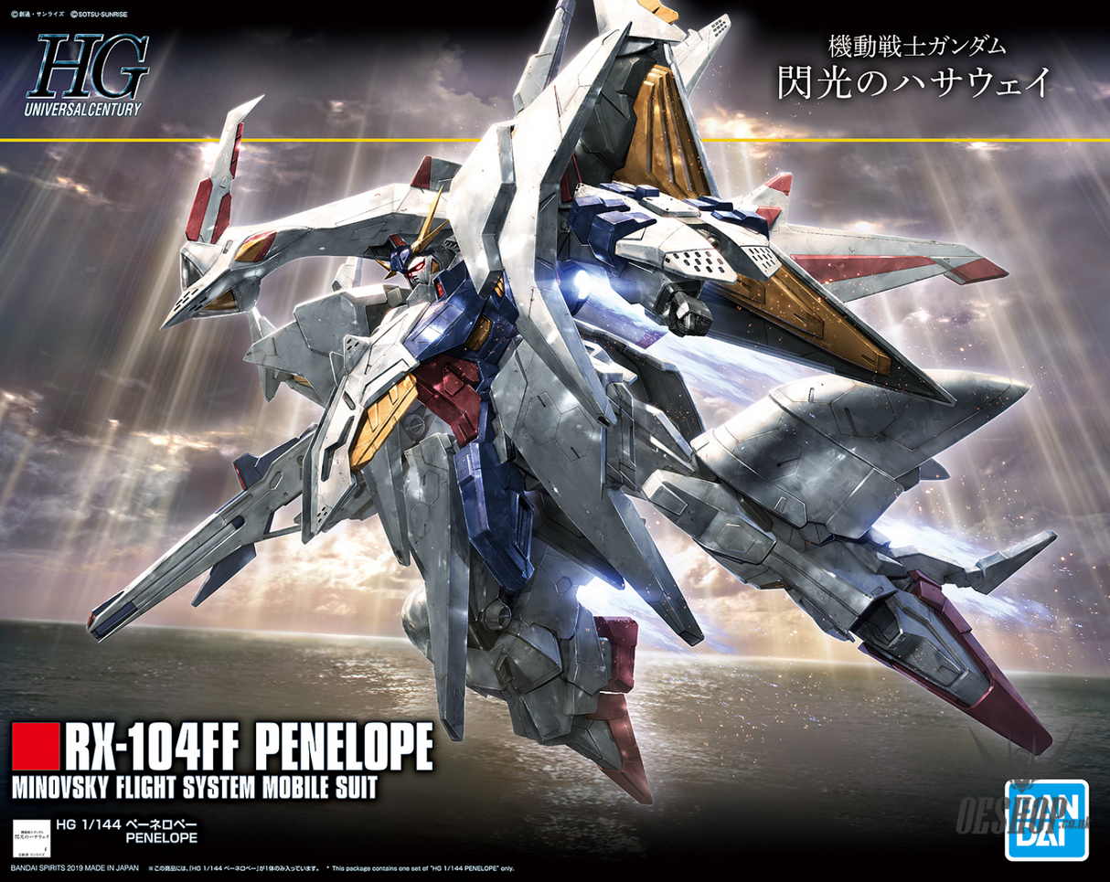 1/144 HGUC 229 RX-104FF Penelope Scale Model Kits