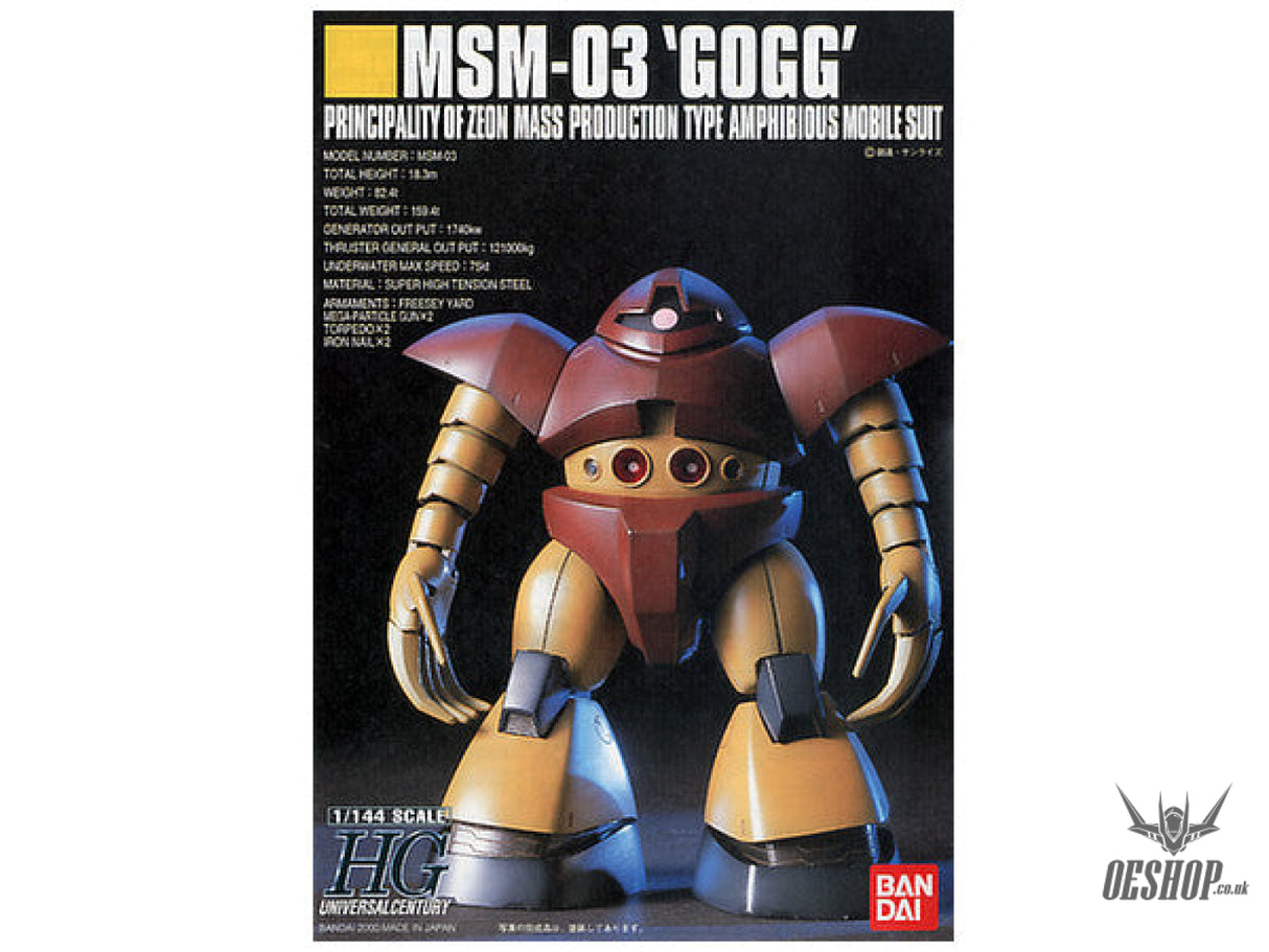 1/144 HGUC 8 Gogg Scale Model Kits