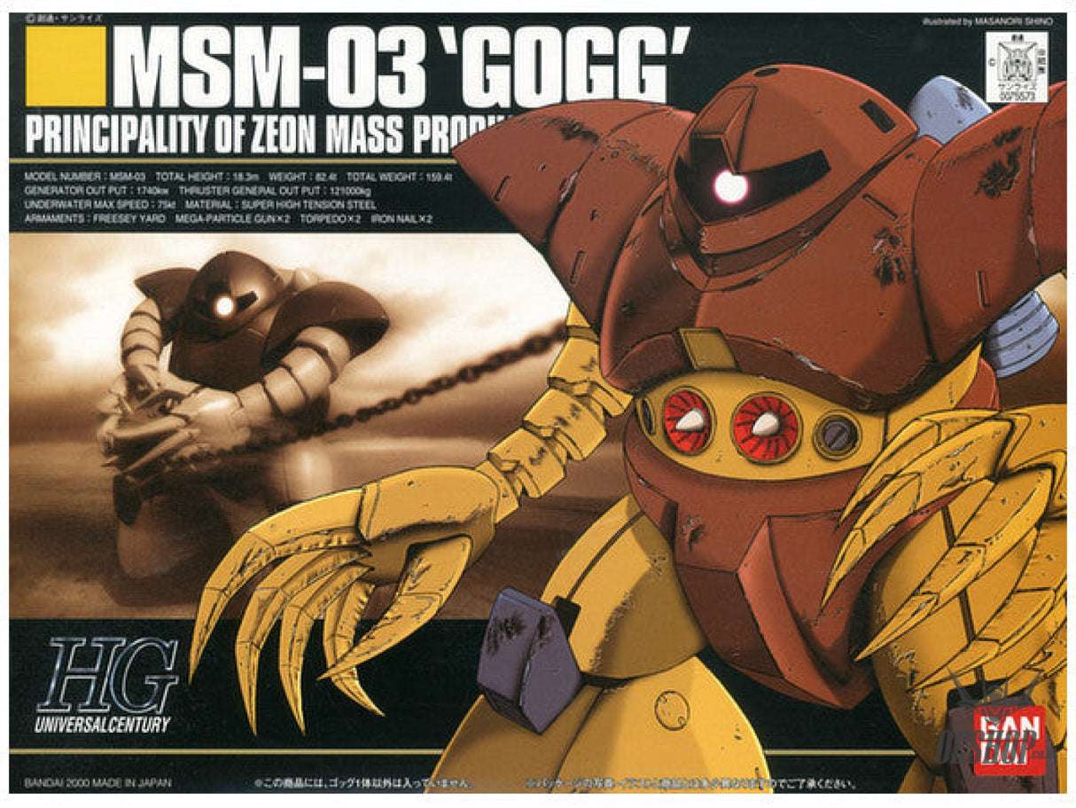 1/144 HGUC 8 Gogg Scale Model Kits