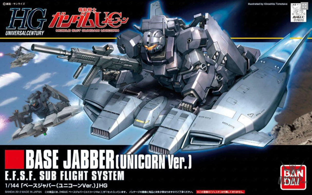 1/144 HGUC 144 Base Jabber (Unicorn Ver.) Scale Model Kits