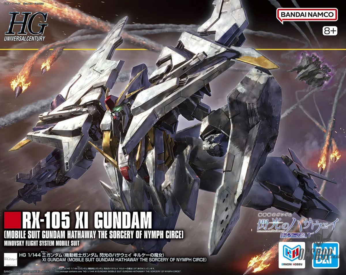1/144 HGUC xxx Xi Gundam (Mobile Suit Gundam Hathaway: The Sorcery of Nymph Circe) - Scale Model Kits
