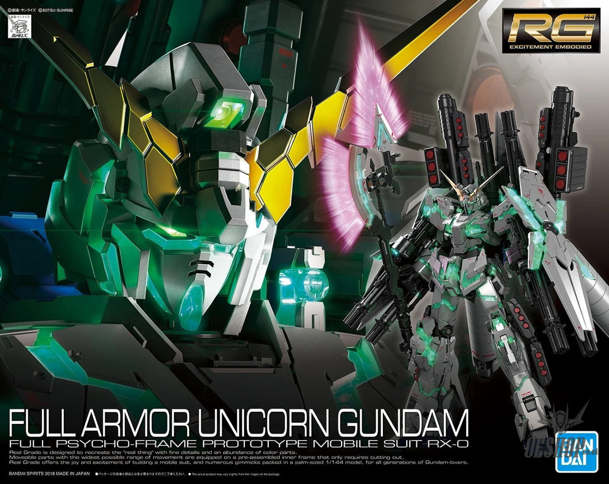 1/144 RG 30 RX-0 Full Armor Unicorn Bandai 59.99 OEShop