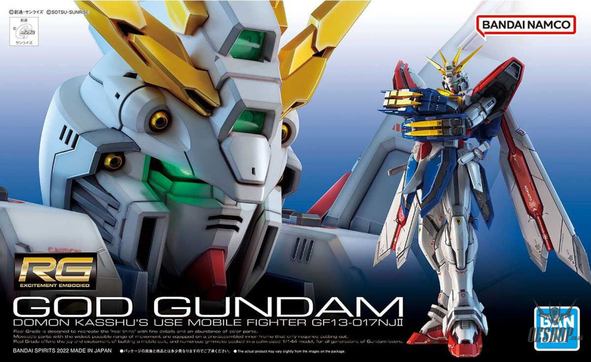 1/144 RG 37 God Gundam Scale Model Kits