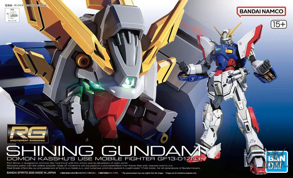 1/144 RG 42 Shining Gundam Scale Model Kits