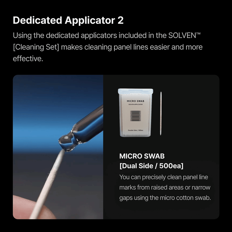 Gunprimer Cleaning Solution Micro Swab Double Side 500 ea MS-DS-500