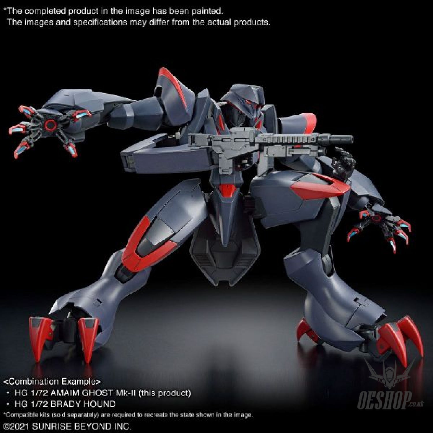 1/72 HG Kyoukai Senki Amaim Ghost MK-II Scale Model Kits