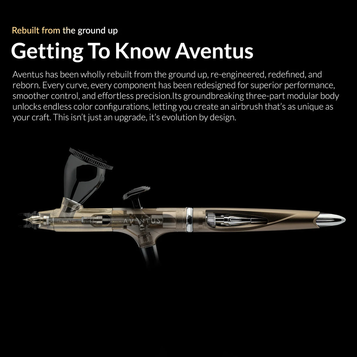 Gaahleri Ace Series Aventus Titan Mist 0.2 & 0.4mm Airbrush